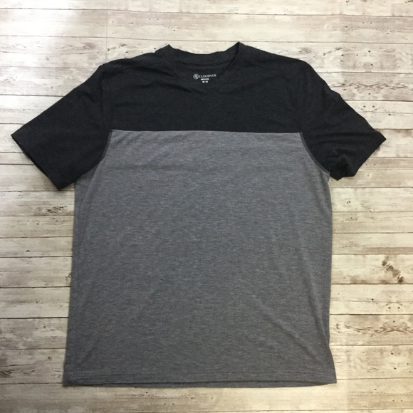 CLOUDVEIL Other - CLOUDVEIL Gray V-neck Tee